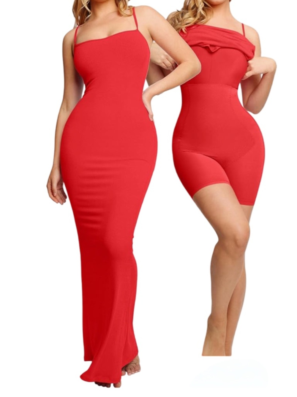 NWT Popilush Formal, Maxi, Built in Bra Shapewear Tummy Control Bodycon 4XL